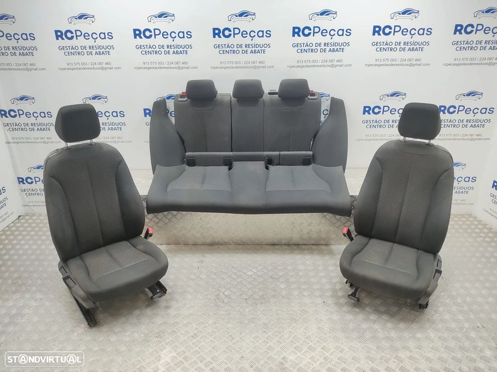 Conjunto Bancos Originais Tecido BMW Serie 1 F21 3 Portas Serie 2 F22 3 portas - 2
