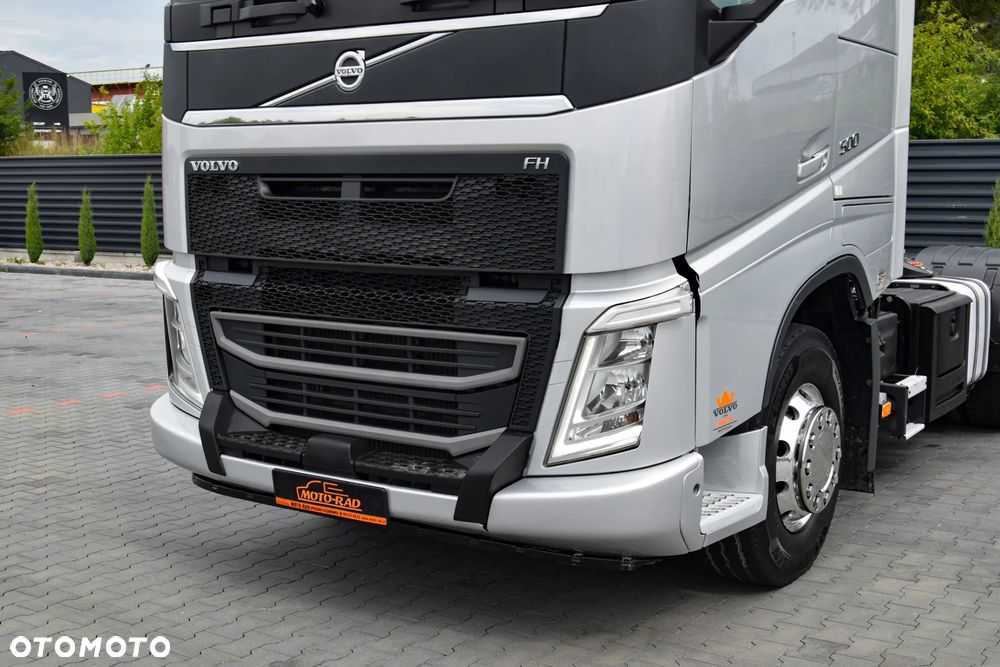 Volvo FH500 / NISKA KABINA / HYDRAULIKA / EURO 6 / ACC / LEDY / ALUFELGI / SERWISOWANY / SPROWADZONY - 9