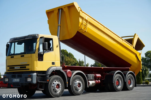 Iveco EUROTRAKKER 340 / 8x4 / TYLNOZSYPOWA / HYDROKLAPA / MANUAL