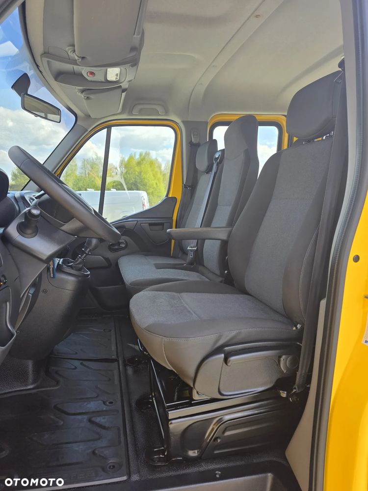 Renault MASTER 2,3 DCI 145 KONNA DOKA BRYGADÓWKA 7 OSOBOWA KLIMA WEBASTO SKRZYNIA 3,4M 150T/KM PRZEBIEGU GWARANCJA BLIŻNIAKI DO 3,5T - 11