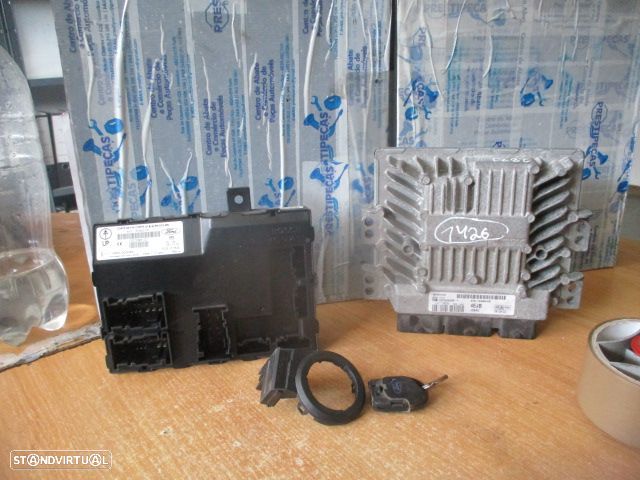 Centralina 8V2112A650EB  8V5115K600CF 8A6T15607AB FORD FIESTA 2009 1.4TDCI 70CV 0P CONTINENTAL - 9