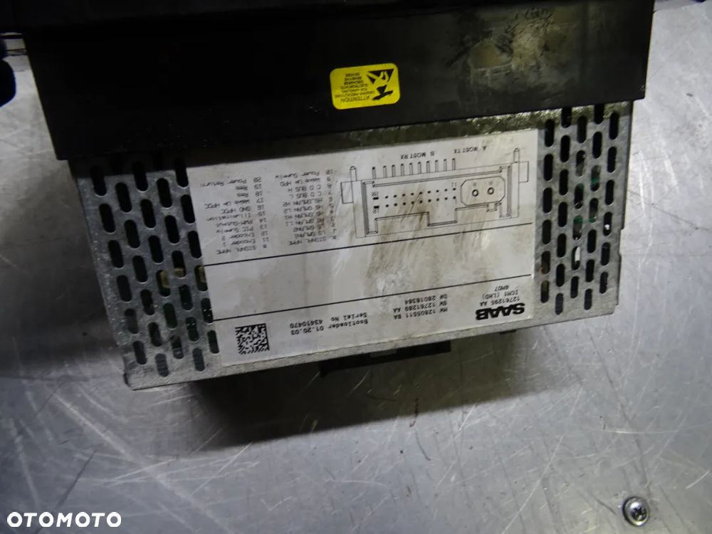 SAAB 93 II 02-06 1.9TID RADIO 12761295 AA - 6