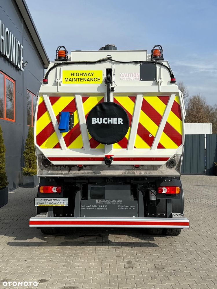 Volvo FL 15.250 Euro 6 // zamiatarka JOHNSTON VT652 //  BUCHER // odkurzacz , polewaczka - 6