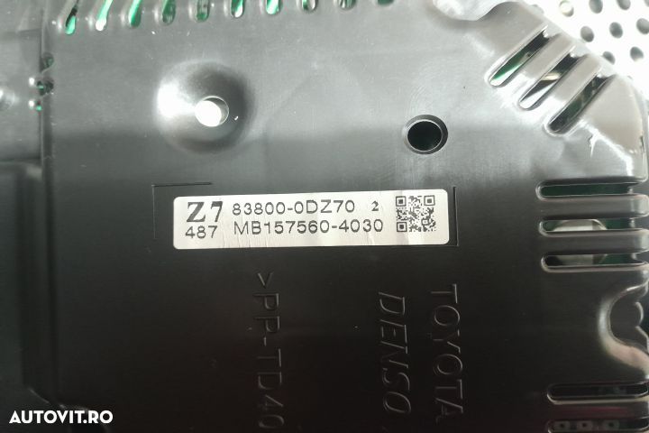 Ceasuri bord 83800-0DZ70 83800-0DZ70 Toyota Yaris XP130 [2011 - 2014] - 4