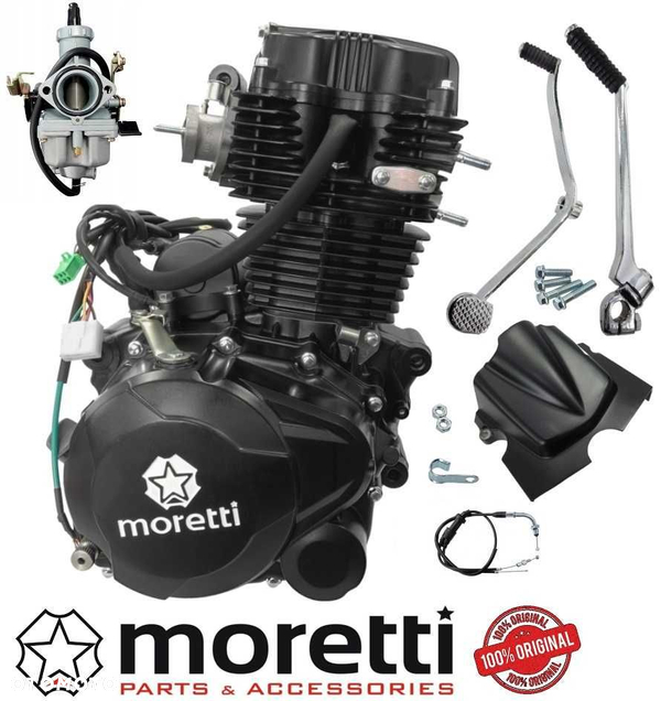 SILNIK 250cc Moretti 167FMM Zetka 901 Junak Xmotos + ZESTAW Tuningowy