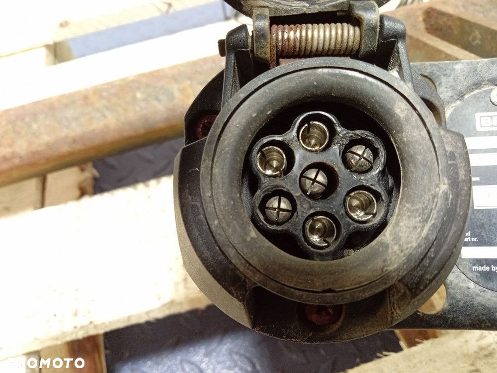 DODGE CALIBER HAK DO PRZYCZEPY HOLOWNICZY WIĄZKA BRINK A50-X 7 PIN - 6