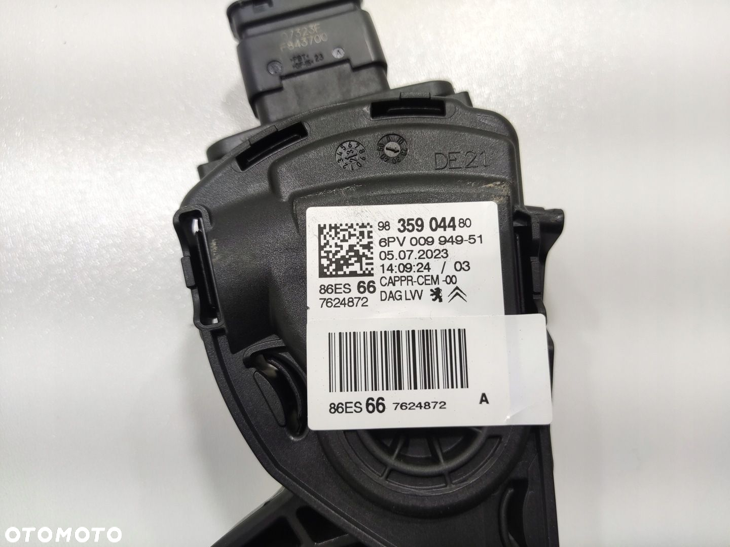 PEDAŁ GAZU CITROEN C3 III 2020-2024 LIFT 9835904480 - 5