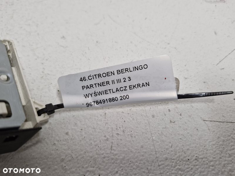 citroen berlingo partner ii iii 2 3 wyświetlacz ekran 9678491880 - 10