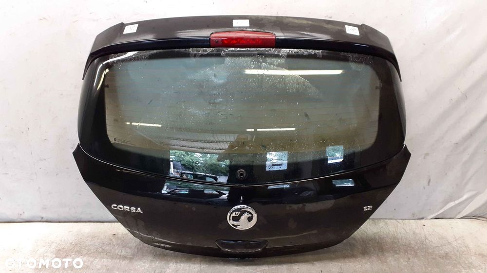 / KLAPA TYŁ TYLNA BAGAŻNIKA OPEL CORSA D Z20R CZARNA 5D 5DRZWI HB