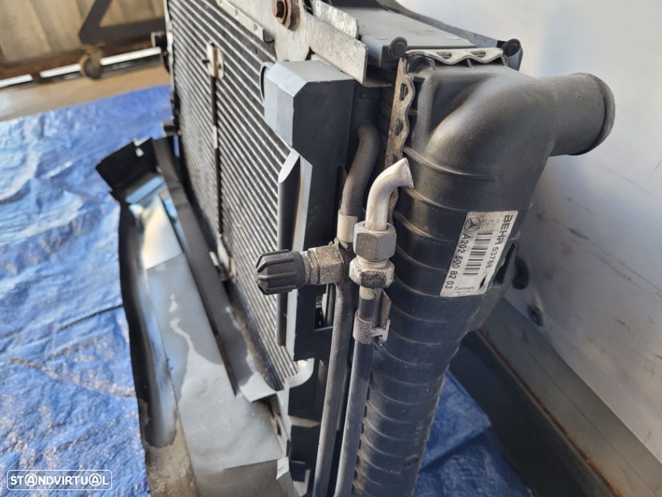 RADIADOR VENTILADOR ORIGINAL | REF. A2025000593KZ A2025008203 | MERCEDES BENZ CLASS C W202 2.2CDI; - 5