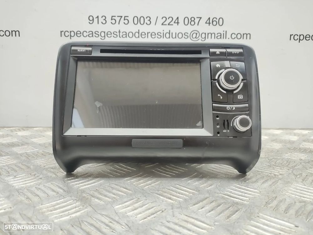 Auto Radio Ecra GPS Audi TT 8J MK2 2006 a 2014 - 1