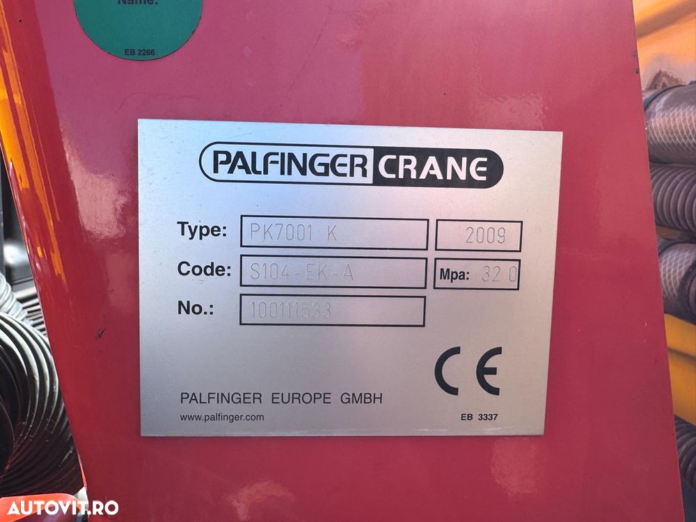 MAN TGL TGS 18.250 basculabil cu macara 18 tone - 7