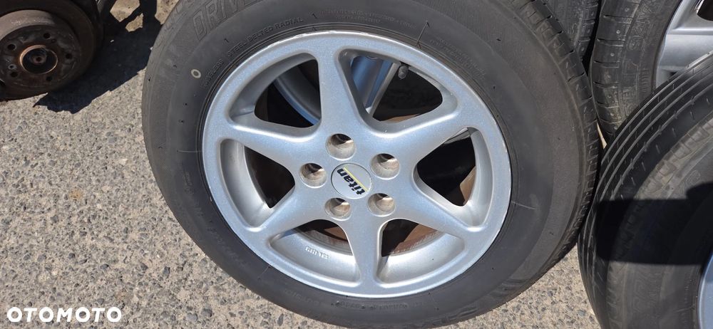 Felgi alkuminiowe TITAN 5X112 15" koła opony alto Audi A4 B5 B6 VW Passat B5 kpl - 5