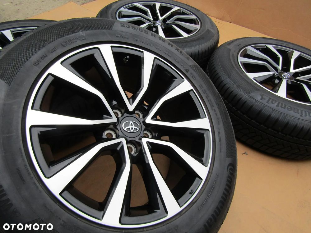 4 x Felgi Aluminiowe Koła 18 TOYOTA HIGHLANDER III IV 4 8 j 5x114,3 ET35 + czujniki TPMS + Opony 235/65 18 - 15