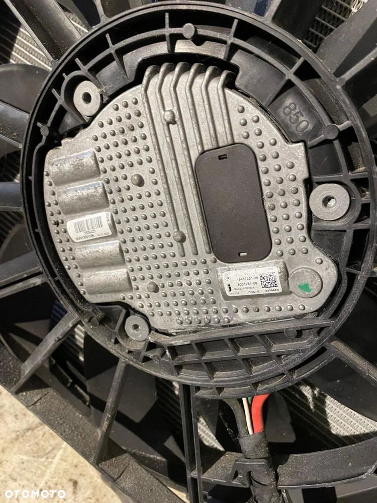 KOMPLET CHŁODNIC WENTYLATOR BMW G30 G31 G32 G11 G12 G14 G15 G16 BENZYNA - 7