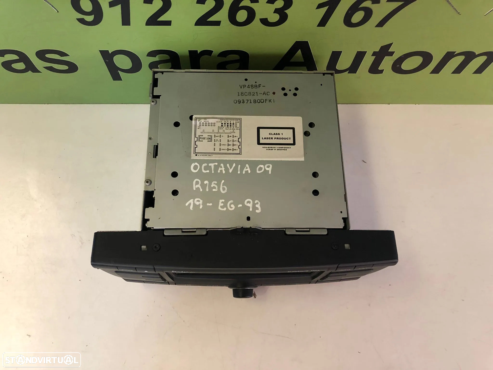 SKODA OCTAVIA II AUTO RADIO - R156 - 2