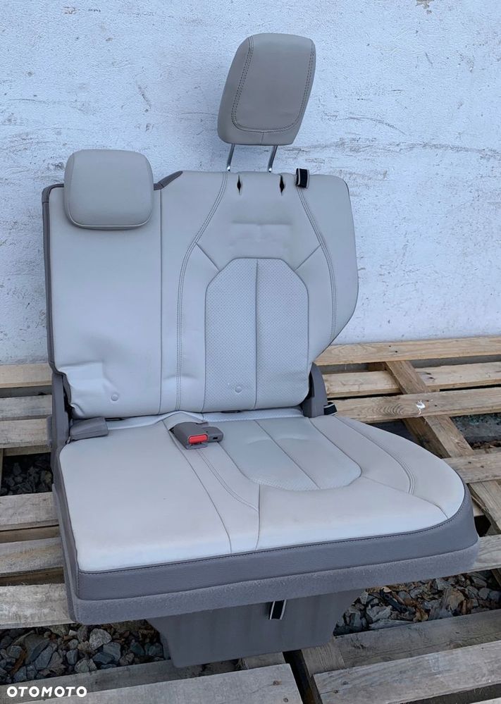 U7 CHRYSLER PACIFICA II 16- FOTEL KANAPA LEWY TYŁ III RZĄD SKÓRA - 3