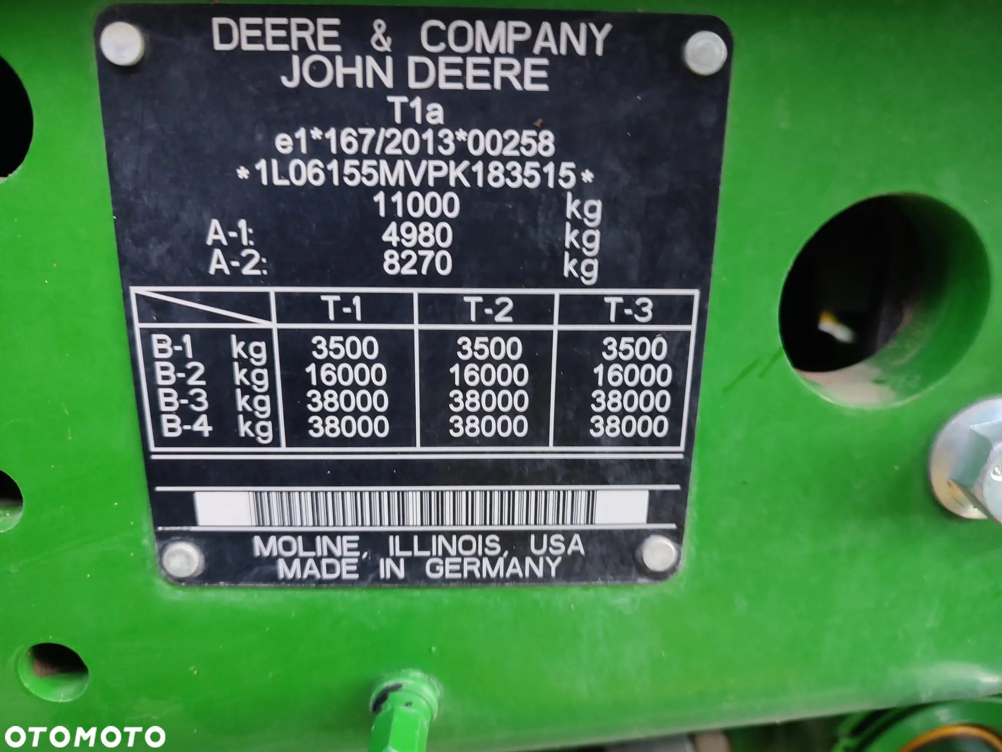 John Deere 6155M - 6