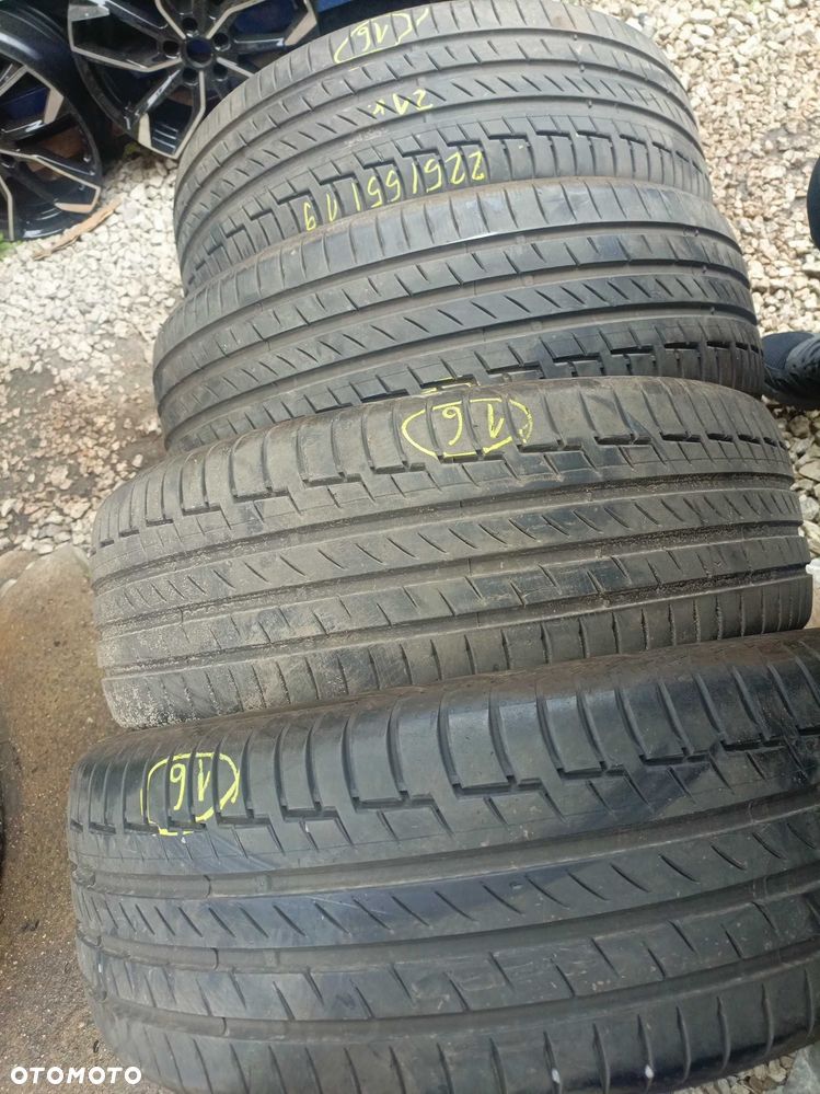 opony letnie 225/55/19 Continental - 2