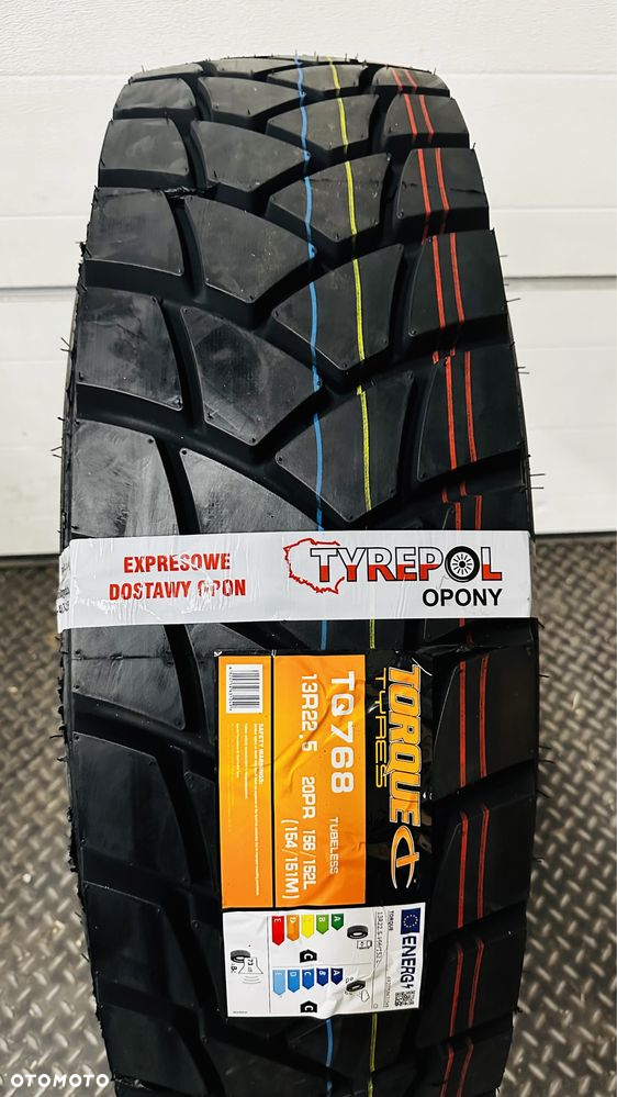 1050netto MOCNA opona TORQUE 13 r22.5 napęd Onyx Agate nowa 13r22.5