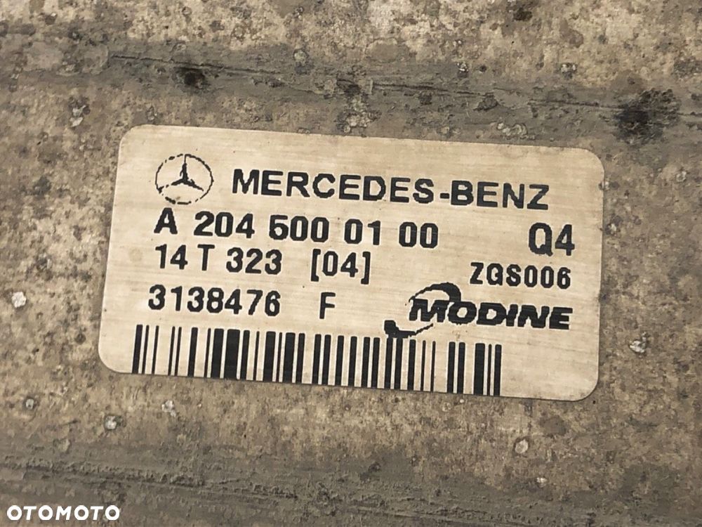 INTERCOOLER - 86.00 PLN - MERCEDES-BENZ KLASA E T-Model (S212) 2009 - 2016 E 200 CDI / BlueTEC - 6