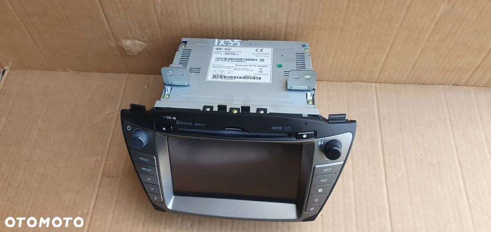 Radio radioodtwarzacz CD Navi Nawigacja Hyundai ix35 96560-2Y600TJN - 2