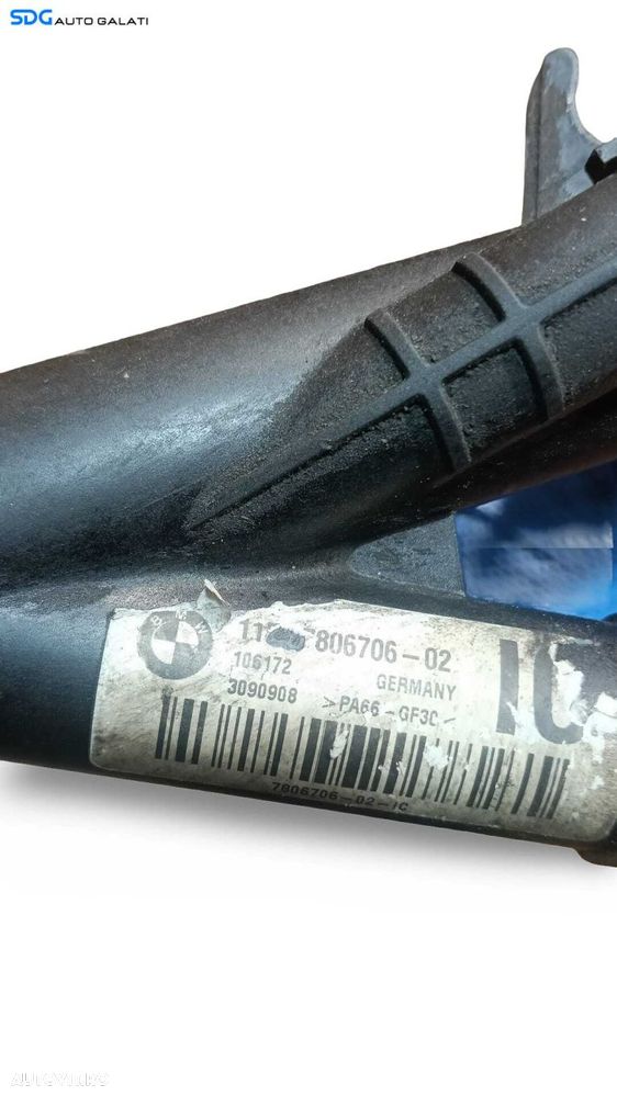 Conducta Apa Lichid Racire Conducta Antigel BMW Seria 5 E60 3.0 Diesel 2004 - 2010 Cod 7806706 11537806706-02 [M9825] - 5