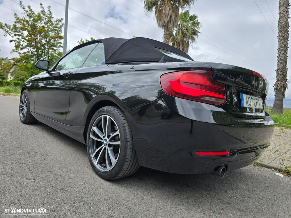 BMW 218 d Cabrio Line Sport Auto - 23