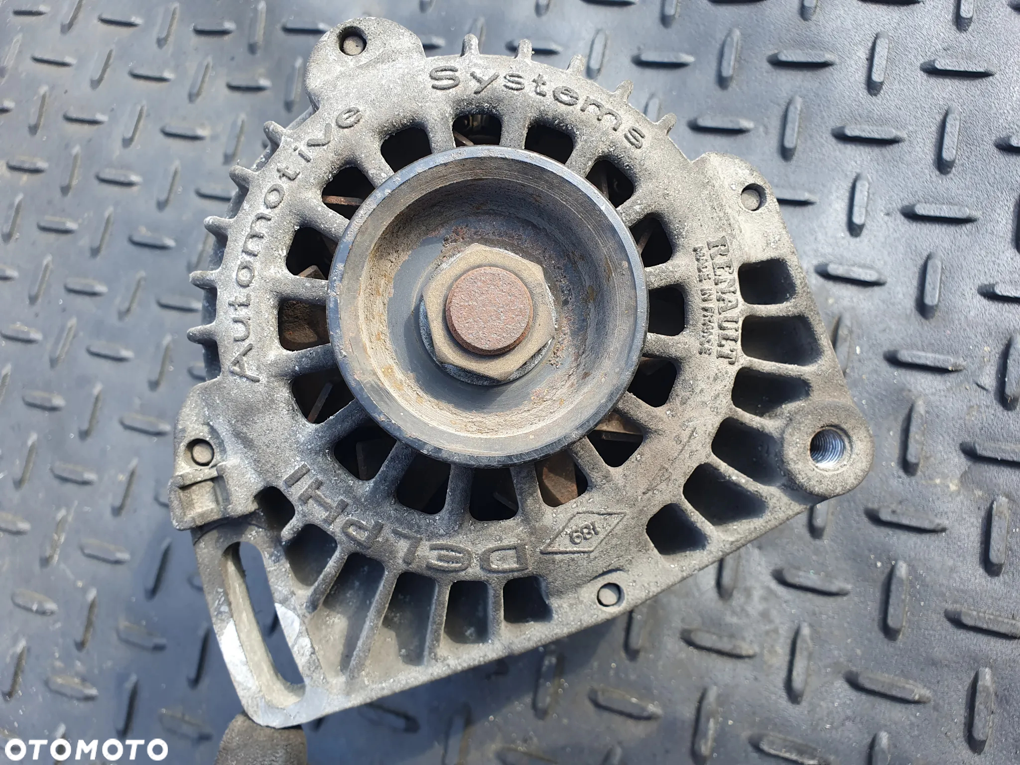 RENAULT 1.1 1.2 ALTERNATOR CLIO KANGOO TWINGO DELPHI ORYGINAŁ - 2