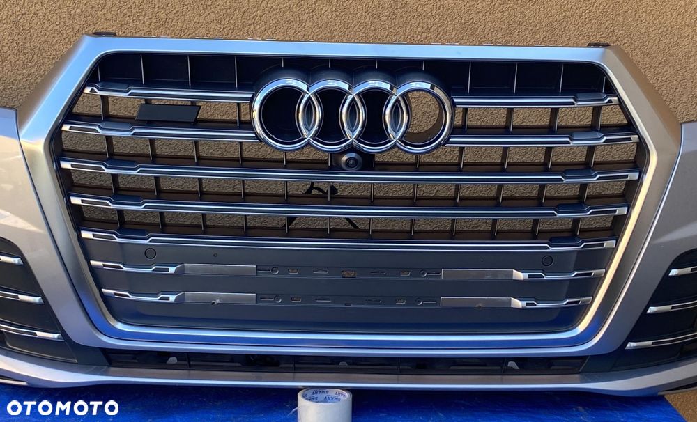 AUDI SQ7 4M LZ7G ZDERZAK PRZÓD PRZEDNI KOMPLETNY 6 PDC RADAR SPRYSKI KAMERA - 5