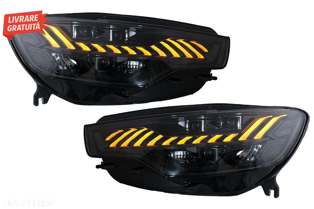 Faruri LED Audi A6 4G C7 (2011-2014) Facelift Design conversie de la Xenon la LED- livrare gratuita - 16