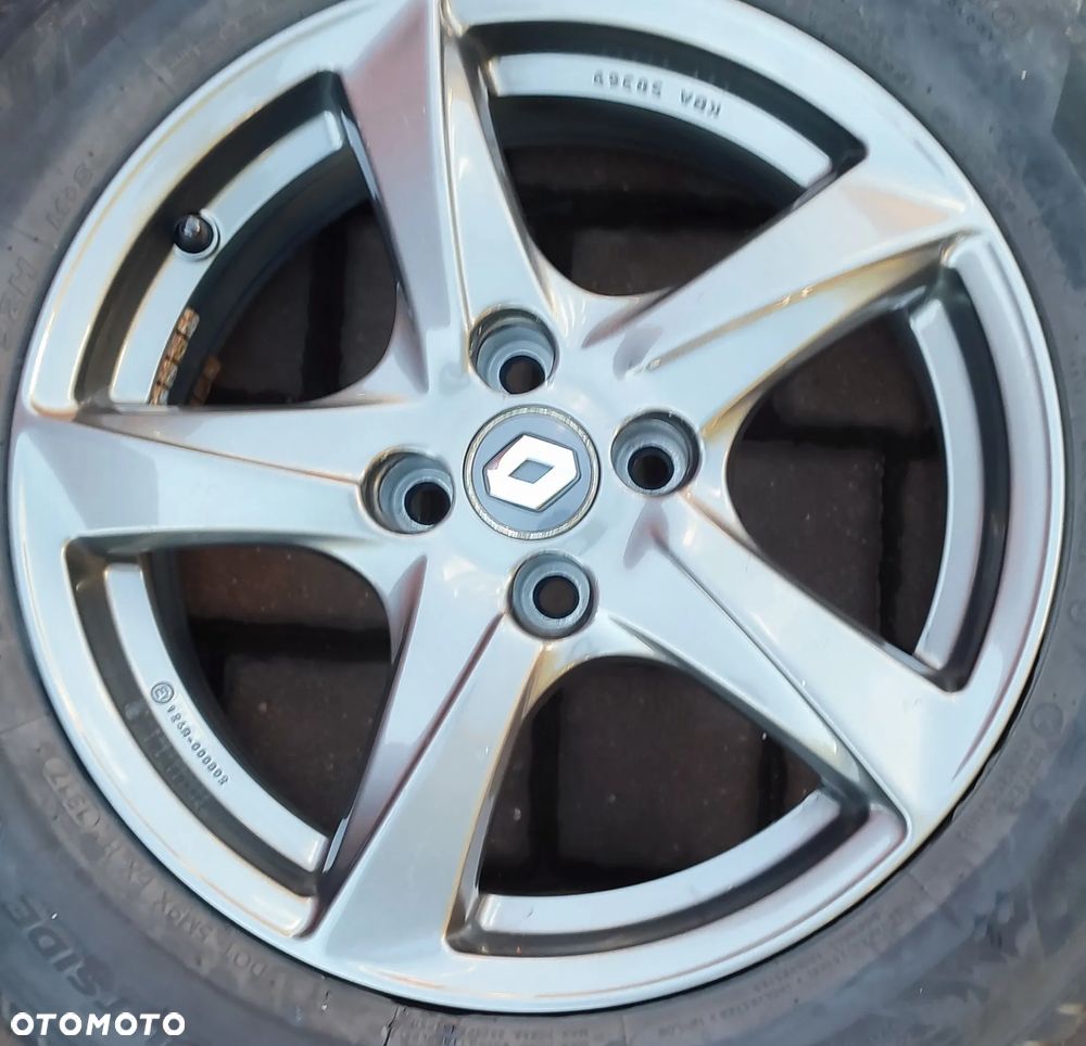 Felgi Aluminiowe Renault Captur Clio 16 Cali 4x100 6,5Jx16 Et40 Ø60,1mm Bdb - 5