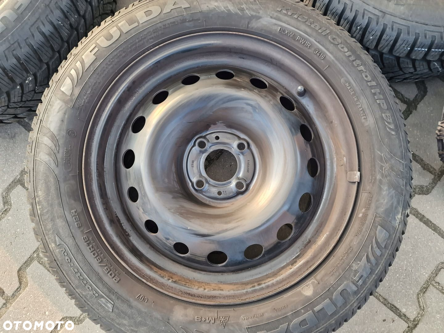 KOŁA FELGI OPONY RENAULT CAPTUR 16 4X100 ET40 ORYGINALNE 205/60R16 ZIMA - 7