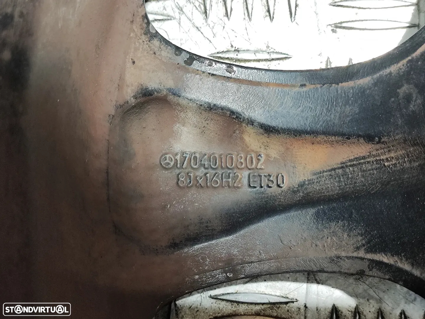 Jantes 16" Mercedes Benz - SLK R170 - ORIGINAIS - 7J - 8J | ET37 - ET30 | 5x112 - 16 Polegadas | A1704010802 |  A1704010702 | Jante | 5 x 112 | 225 50 16 - 205 55 16 | Pneus - 8