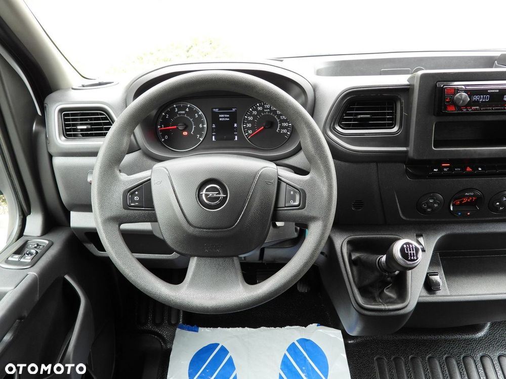 Opel MOVANO  PLANDEKA 10 PALET WEBASTO TEMPOMAT LEDY PNEUMATYKA KLIMATYZACJA  165KM - 33