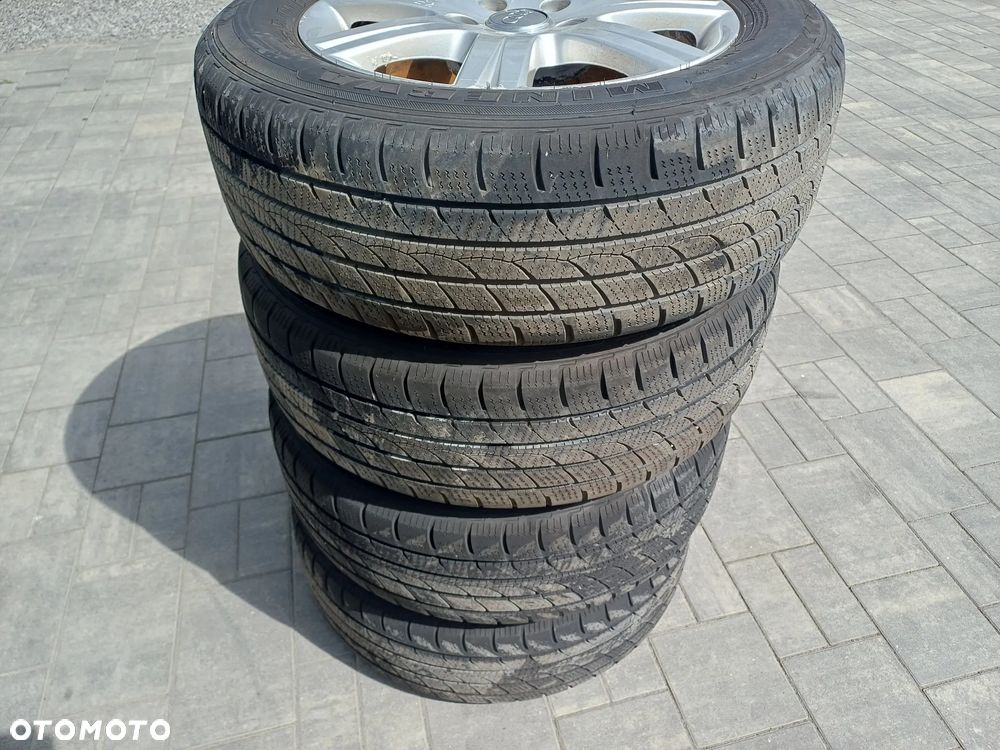 FELGI Z OPONAMI KOŁA ALUMINIOWE AUDI A3 A4 A6 R18 5X112 ET53 7,5JX18H2 57.1 mm OPONY MINERVA R18 235/60 ZIMA NR23 - 14