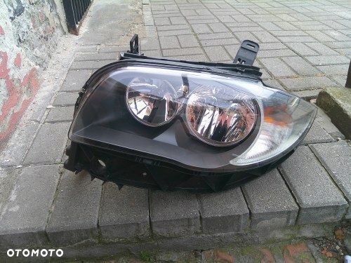 BMW E87 LIFT E81 E82 07- 11 LEWA PRZEDNIA LAMPA ORYGINAŁ 7249649-02 - 1