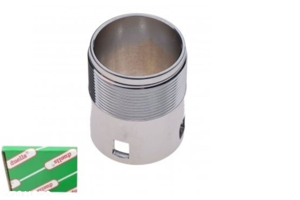 nakrętka kolanka tłumika do mz etz 125 150 duells chrom chromowana - 1