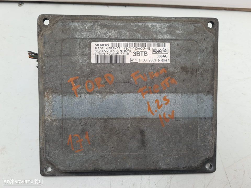 CENTRALINA SIEMENS ORIGINAL S120977013C 4S6112A650NB 3BTB FORD FIESTA 1.4 - 3