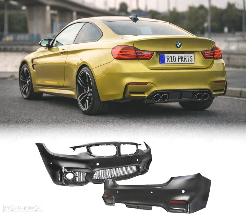 KIT PARA-CHOQUES BMW F32 F33 LOOK M4 PDC - 1