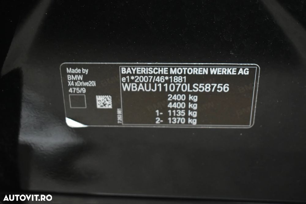BMW X4 xDrive20i AT - 25