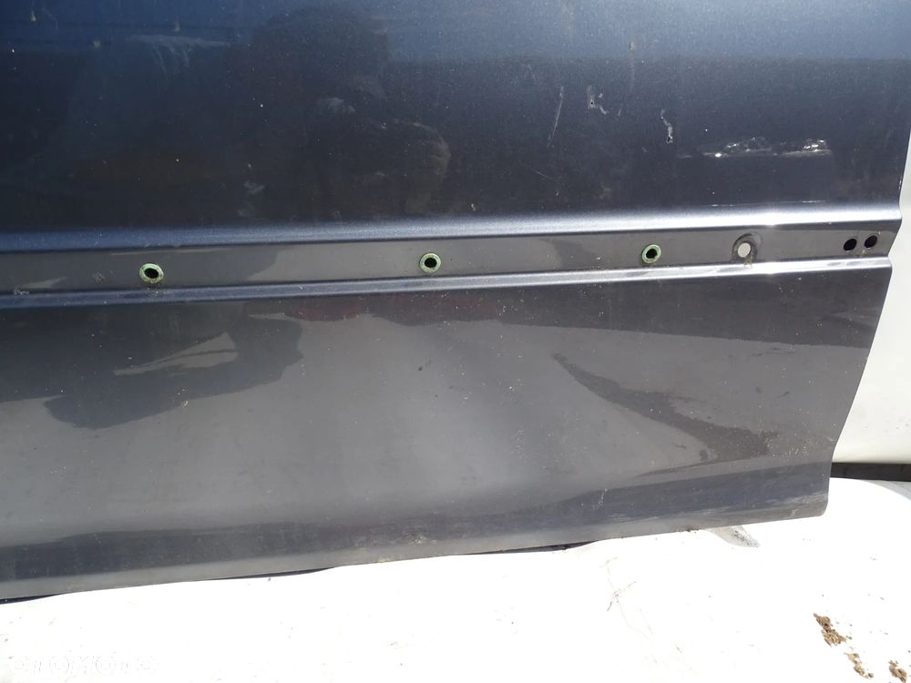 DRZWI PRAWE PRZÓD PRZEDNIE BMW E46 SEDAN KOMBI STAHLGRAU PIERWSZY LAKIER F-VAT - 5
