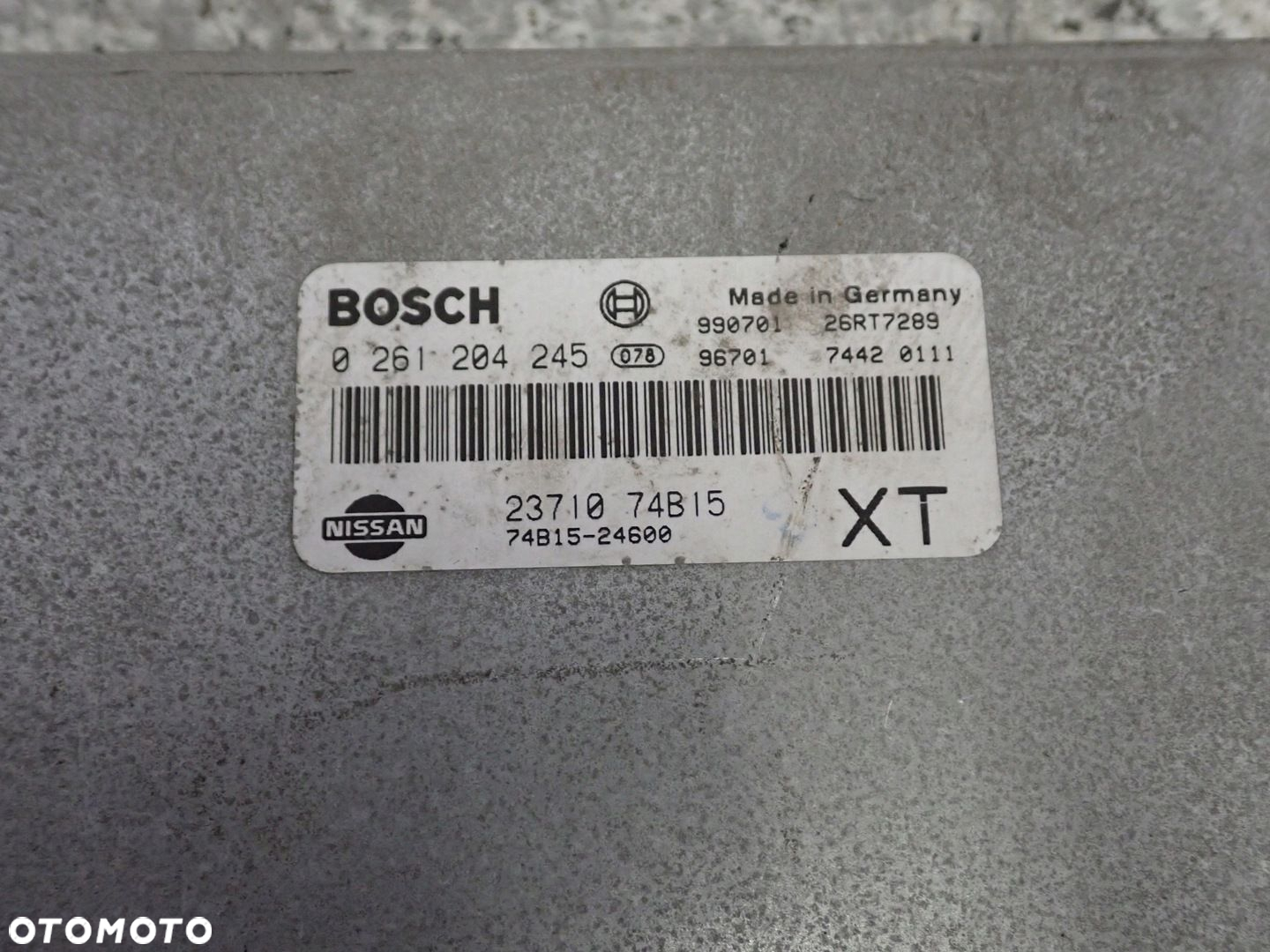 NISSAN MICRA K11 98-01 ZESTAW STARTOWY KOMPUTER STACYJKA - 2