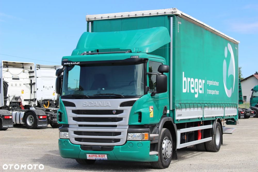 Scania P280 / BURTO-FIRANKA/18 PALET /DMC 19T/ WINDA/SERWIS FR / SUPER STAN / - 2
