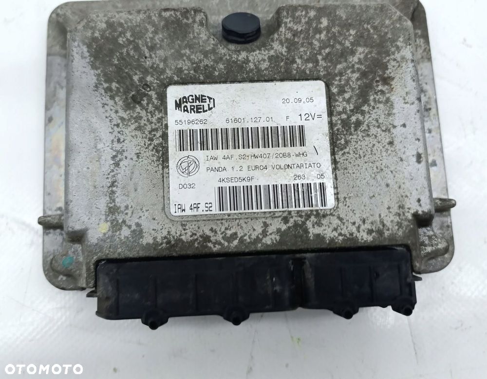 KOMPUTER SILNIKA STEROWNIK FIAT PANDA II 1.2 6160112701 - 2