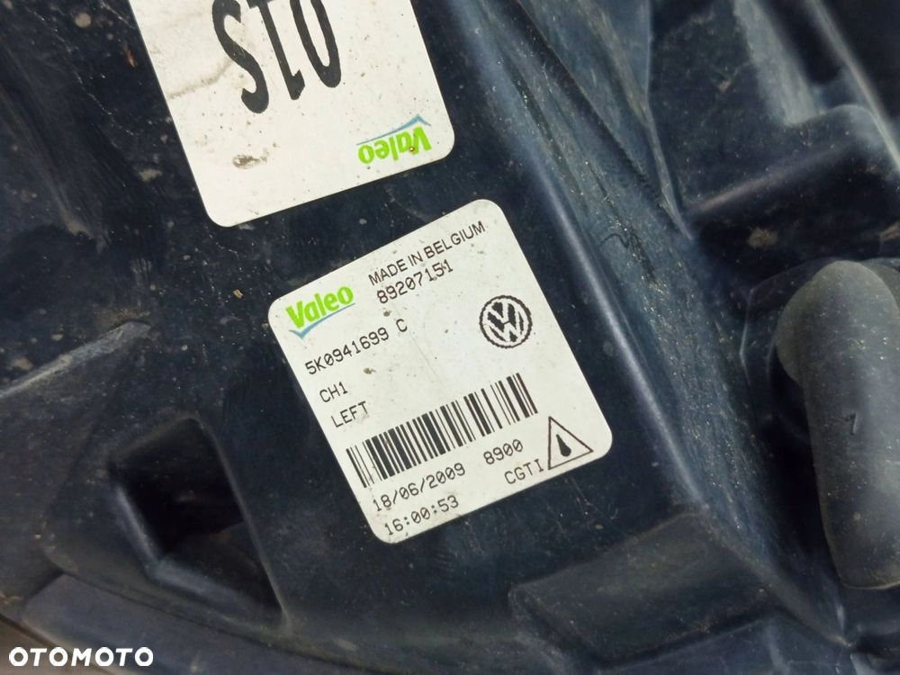 HALOGEN LEWY VW GOLF VI GTI GTD 5K0 09-13 5K0941699C ORYGINAŁ VALEO - 5