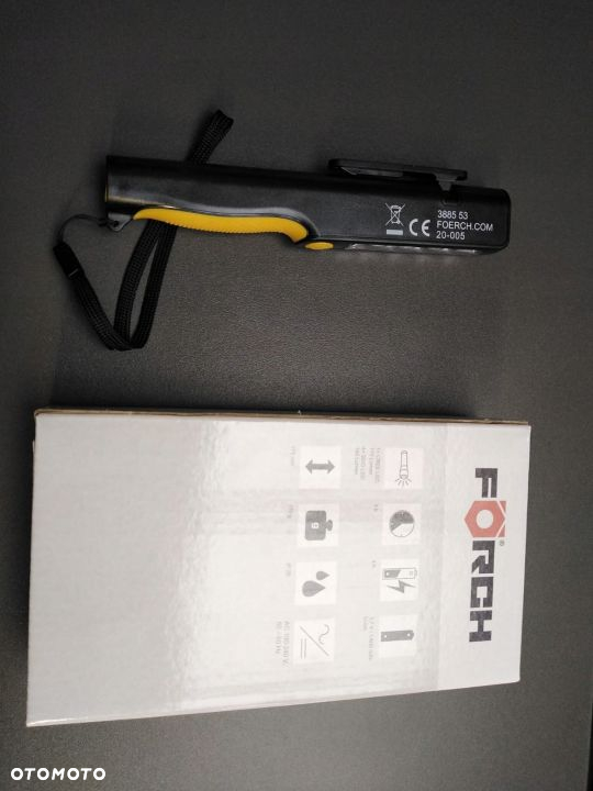 Lampka inspekcyjna akumulator LED 4+1 JCB CAT CASE MANITOU - 5
