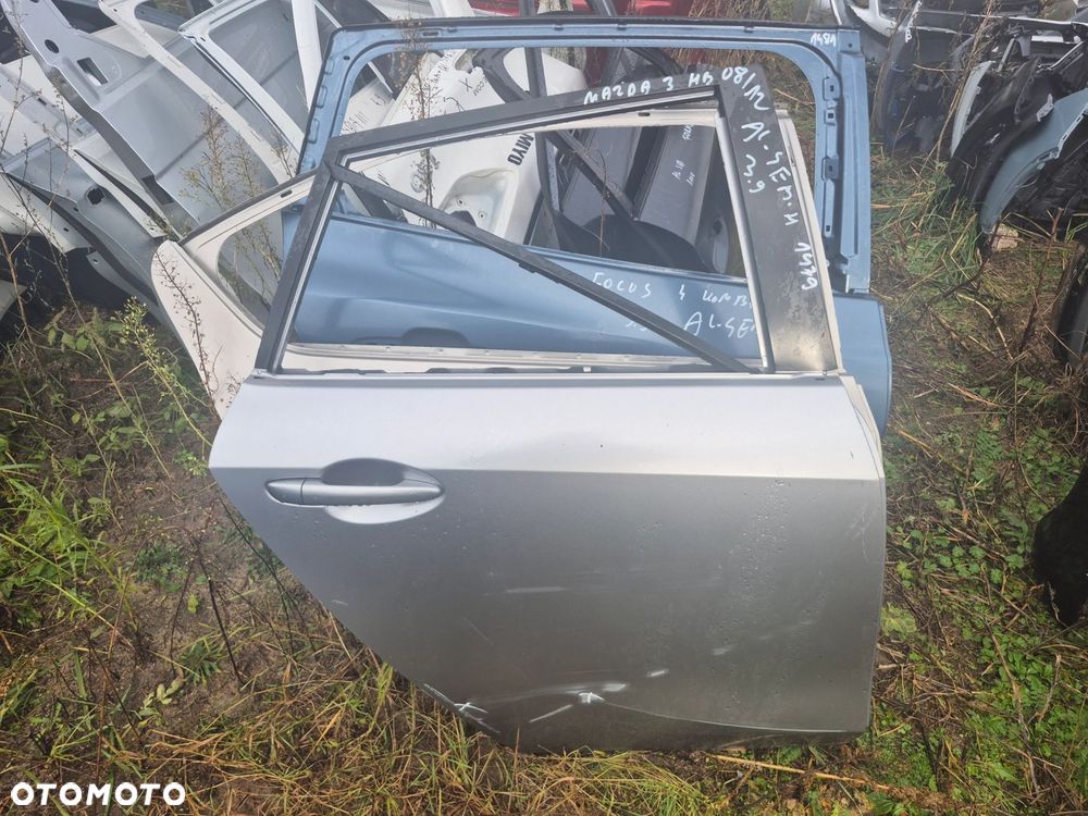 Drzwi Mazda 3 2009-2012r. Tył Prawy Hb - 1