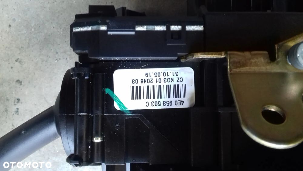 włącznik przełącznik wycieraczek kierunkowskazów A6 C6 kombi - 6