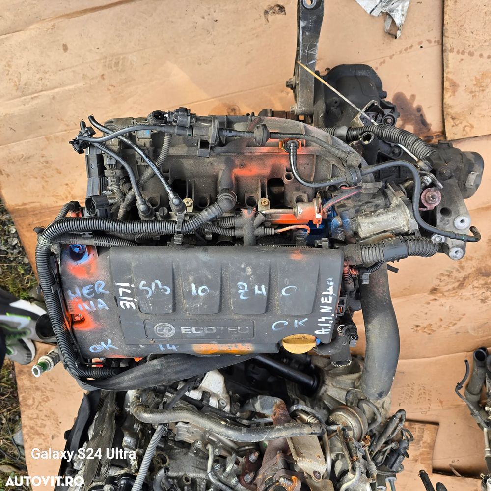 Motor Opel 1,4 benzina turbo ,tip A14NEL euro 5fara anexe - 1